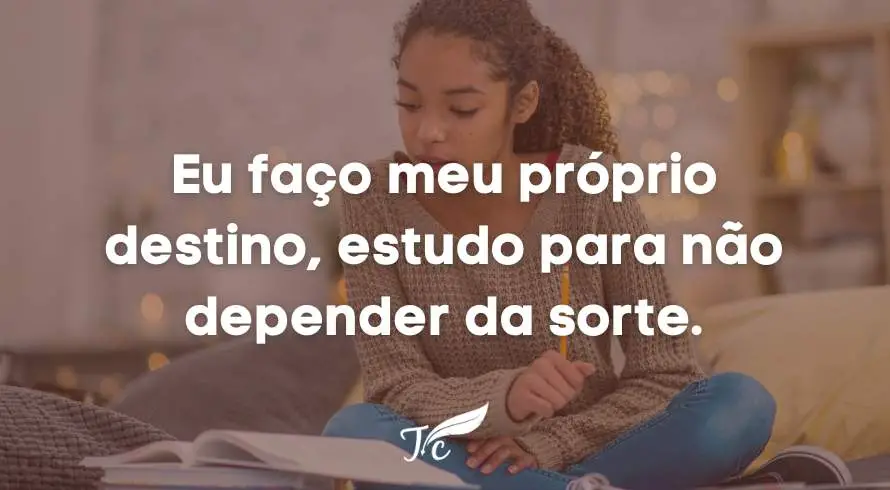 Frases de estudo Tumblr