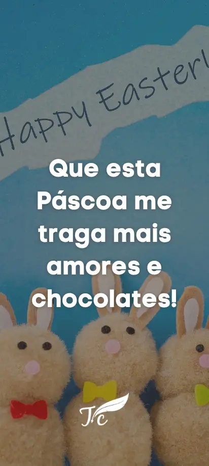 Mensagem de feliz páscoa