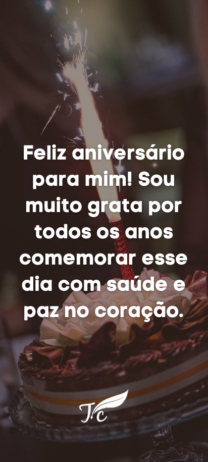 frases de aniversário pra mim Tumblr